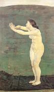 Ferdinand Hodler Communion with the Infinite (mk19) oil painting on canvas